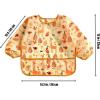 imagePandaEar 3 Pack Long Sleeve Bibs Waterproof Full Sleeve Bib for Baby Infant Toddler 636 Months Cake Bunny Giraffe Girl