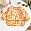 imagePandaEar 3 Pack Long Sleeve Bibs Waterproof Full Sleeve Bib for Baby Infant Toddler 636 Months Cake Bunny Giraffe Girl