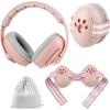 imagePandaEar Baby Ear Protection Noise Cancelling Headphones for Babies Noise Reduction Earmuffs for Infant and ToddlersPink