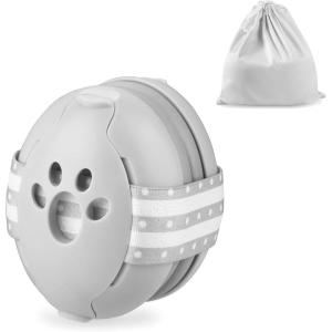 imagePandaEar Baby Ear Protection Noise Cancelling Headphones for Babies Noise Reduction Earmuffs for Infant and ToddlersGray
