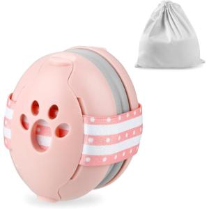 imagePandaEar Baby Ear Protection Noise Cancelling Headphones for Babies Noise Reduction Earmuffs for Infant and ToddlersPink