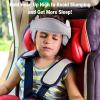 imagePandaEar Car Seat Toddler Head Support Adjustable Baby Carseat Head Holder Head Strap for Car Seat Stroller Soft Neck Relief Band for Kids Infants Comfortable Travel Sleep