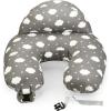 imagePandaEar Nursing Pillow for BreastfeedingLarge Size Breastfeeding Support Pillows for Mom ampamp Baby Come with Adjustable Waist Strap ampamp Removable Cotton Cover