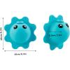 imagePandaEar Bathtub Overflow Drain Cover Silicone Bath Tub Drain Stoppers Bathroom Drain Cover Blue