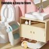 imagePandaEar Kids Step Stool Foldable 2Step Stool for Toddler Kid Toilet Potty Training ampamp Bathroom Sink AntiSlip Toddler Ladder Kitchen Stand Stool