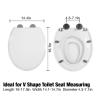 imagePandaEar Toilet Seat with BuildIn Toddler Potty Training Seat Elongated Toilet Seat with Splash Guard for Toddler Training Easy to Install ampamp Slow CloseElongated