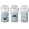 imagePandaEar 3 Pack Silicone Sleeves for Philips Avent Natural Glass Baby Bottles 4 oz Shatterproof AntiBreakage and Heat Resistant Bottle Holder BPAFree Compatible with 4 oz Avent Glass Bottles