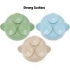 imagePandaEar 3 Pack Stainless Steel Baby Suction Bowls NonSlip Child Food Bowl with Silicone Sleeve for Kids Toddlers Infants Unbreakable ampamp Mess Free