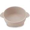 imagePandaEar 3 Pack Silicone Suction Baby Bowls ampamp 3 Baby Feeding Spoons  NonSlip Stay Put Bowls ampamp Soft Silicone First Stage Spoons for Toddlers BPAFree Baby Led Weaning Set Pink Rose LinenLinen Brown Tan
