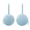 imagePandaEar 4 Pack Pacifier Holder Case Set 2 Pack Silicone Portable Travel Pacifier Pouch ampamp 2 Pack Silicone Baby Cutlery Holder Bags BPA Free Universal Accessories Holders Light BlueGrey