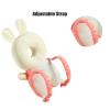 imagePandaEar Baby Head Protection Backpack Walker Head Protector Toddler Adjustable Baby Head Protection Backpack Wear Safety Pad Soft ampamp Comfortable Pink Rabbit