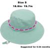 imagePandaEar Baby Sun Hat Toddler Bucket Hat for Boys GirlsGreen