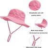 imagePandaEar Baby Sun Hat Toddler Bucket Hat for Boys GirlsPink