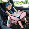 imagePandaEar Kids Travel Tray for Car Seat Unicorn Lap Tray for Girls with Tablet Holder Snack Storage ampamp Cup Holder Road Trip Table for Toddler Activities Drawing