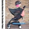 imagePandaEar Sun Shade for Baby Stroller Car Seats Universal Strollers Cover Waterproof Toddler Stroller Canopy Windshield UPF 40