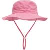 imagePandaEar Baby Sun Hat Toddler Bucket Hat for Boys GirlsPink