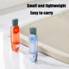 imagePandaEar 3 in 1 Cup Lid Gap Cleaning Brush Set Multifunctional jar lids Cleaning Tools Home Kitchen Crevice Brush Tools GreenBluePink
