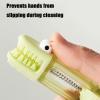 imagePandaEar 3 in 1 Cup Lid Gap Cleaning Brush Set Multifunctional jar lids Cleaning Tools Home Kitchen Crevice Brush Tools GreenBluePink