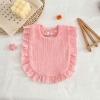 imagePandaEar 4 Pack Muslin Baby Bibs Absorbent Bandana Drool Bibs for Girls Soft Cotton Adjustable Teething ampamp Feeding Bib for Newborns ampamp Toddlers