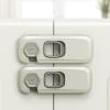 imagePandaEar 5 Pack Child Proof Refrigerator Lock Baby Safety Fridge ampamp Freezer Door Latches with Adhesive Baby Safety Locks for Cabinets Cupboard Ovens