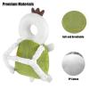 imagePandaEar Baby Head Protection Backpack Toddler Adjustable Walking Head Protector Head Protection Backpack Wear Safety Pad for Falling Crawling and Walking YellowTurtle