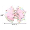 imagePandaEar Birthday Hair Bow for Baby Girls 1 2 3 4 5 6 Years Pink Sprinkle Decorations Confetti Hair Accessories for Birthday Party Photoshoot Pink1Pink