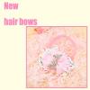 imagePandaEar Birthday Hair Bow for Baby Girls 1 2 3 4 5 6 Years Pink Sprinkle Decorations Confetti Hair Accessories for Birthday Party Photoshoot Pink1Pink