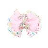 imagePandaEar Birthday Hair Bow for Baby Girls 1 2 3 4 5 6 Years Pink Sprinkle Decorations Confetti Hair Accessories for Birthday Party Photoshoot Pink1Pink