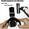 imagePandaEar Stroller Cup Holder Universal Cup Holder Bike Cup Holder Durable Easy to Install for Stroller Bike Wheelchair Walker Scooter Black