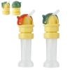 imagePandaEar 2 Pack Kids Water Bottle Spout Conversion Cap with Straw  Universal Fit for Juice ampamp Water Bottles  SpillProof Flip Top Cover for Toddlers ampamp Children