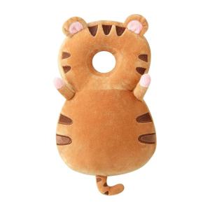 imagePandaEar Baby Head Protection Backpack Toddler Adjustable Walking Head Protector Head Protection Backpack Wear Safety Pad for Falling Crawling and Walking YellowTigerYellow