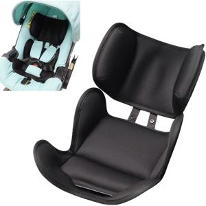 imagePandaEar Universal Stroller Pad Breathable ampamp Adjustable Car Seat Liner NonSlip Infant Pushchair Pad for Fits Strollers Car Seat Black
