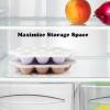 imagePandaEar 2 Pack Silicone Baby Food Freezer Tray with Lids Baby Food Perfect Storage Container for Homemade Baby Food Fruit Purees and Breastmilk PinkPurple