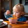 imagePandaEar 3 Pack Baby Stainless Steel Bowls with Suction NonSlip Child Food Bowl with Silicone Sleeve for Kids Toddlers Infants Extra Strong Base BPA free