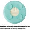 imagePandaEar 3 Pack Porcelain Toddler Plates with Silicone Sleeves  78quot Divided Kids Plates  Microwave ampamp Dishwasher Safe  NonSlip BPAFree BeigeMintPinkBeigeMintPink
