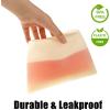 imagePandaEar 3 Pack Reusable Silicone Food Storage Bags Sandwich Snack Bags Leakproof BPA Free Dishwasher Safe Food Storage Bags for Snacks Fruits Vegetables