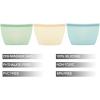 imagePandaEar 3 Pack Reusable Silicone Food Storage Bags Sandwich Snack Bags Leakproof BPA Free Dishwasher Safe Food Storage Bags for Snacks Fruits Vegetables