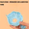 imagePandaEar 4 Pack Popsicle Holder for Kids Silicone Ice Cream Cone ampamp Popsicle Drip Catcher with Builtin Straw MessFree Frozen Treat Holder