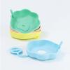 imagePandaEar 4 Pack Popsicle Holder for Kids Silicone Ice Cream Cone ampamp Popsicle Drip Catcher with Builtin Straw MessFree Frozen Treat Holder