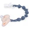 imagePandaEar 7 Pack Silicone Pacifier Clips Pacifier Holder with One Piece Design for Baby Boys ampamp Girls 3 Month Teething Toys Teethers