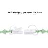 imagePandaEar 7 Pack Silicone Pacifier Clips Pacifier Holder with One Piece Design for Baby Boys ampamp Girls 3 Month Teething Toys Teethers