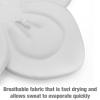 imagePandaEar Baby Bath Pad for Infant Newborn  Soft Flower 5 Petals for Sink Bathtub Essentials Shower Gift GreyGrey