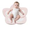 imagePandaEar Baby Bath Pad for Infant Newborn  Soft Flower 5 Petals for Sink Bathtub Essentials Shower Gift GreyPink