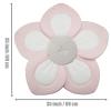 imagePandaEar Baby Bath Pad for Infant Newborn  Soft Flower 5 Petals for Sink Bathtub Essentials Shower Gift GreyPink