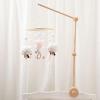 imagePandaEar Baby Crib Mobile Arm Beech Wooden Mobile Holder with AntiSlip Attachment Baby Mobile Hanger for Crib Nursery Dcor Accessories