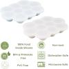 imagePandaEar Baby Food Storage Container 10 Portions BPA Free Silicone Freezer Tray with Lid