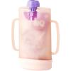 imagePandaEar Squeeze Proof Baby Food Pouch Holder with Handles SpillProof Holder for Toddler Food Pouches ampamp Juice Boxes  SelfFeeding Toddler Essential GreenPink