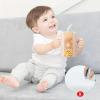 imagePandaEar Squeeze Proof Baby Food Pouch Holder with Handles SpillProof Holder for Toddler Food Pouches ampamp Juice Boxes  SelfFeeding Toddler Essential GreenPink