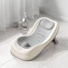 imagePandaEar Baby Bath Support Foldable Infant Bathtub for Newborn Babies 06 Months Soft Sink Baby Bath Tub GreyGrey