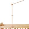 imagePandaEar Baby Crib Mobile Arm Beech Wooden Mobile Holder with AntiSlip Attachment Baby Mobile Hanger for Crib Nursery Dcor Accessories